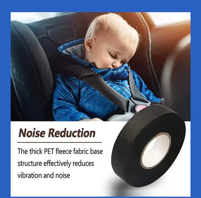 Automotive Wiring Harness Adhesive Tape Noise Reduction Heat Resistance Flame Retardant Electrical Protective Cloth Tape