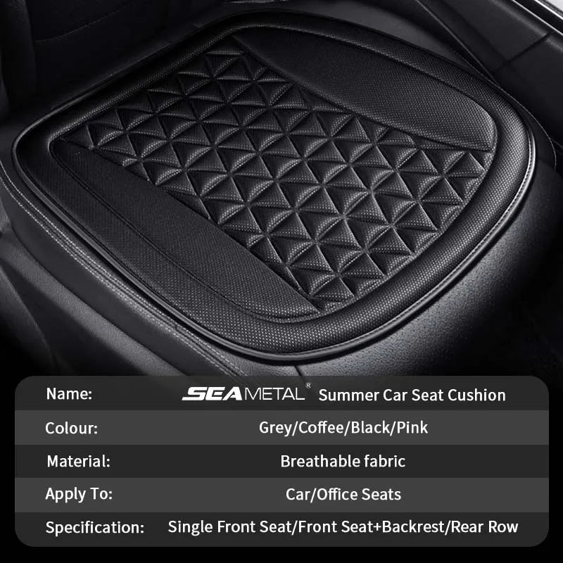 SEAMETAL Breathable Car Seat Cover Universal Comfortable Auto Cushion Interior Seat Protective Pad Car Seats Covers Accessories