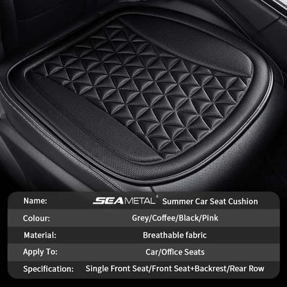SEAMETAL Breathable Car Seat Cover Universal Comfortable Auto Cushion Interior Seat Protective Pad Car Seats Covers Accessories
