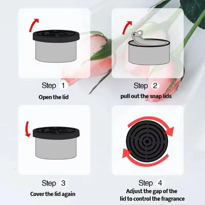 Aromatizante Automotivo Bloco de Madeira - Aroma Café (Kit) (2)
