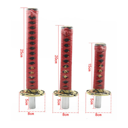 Universal Car Gear Shift Knob Katana Samurai Sword Shift Knob Aluminum Shifter Lever With Adapters Gear Shift Knob 10/15/26cm