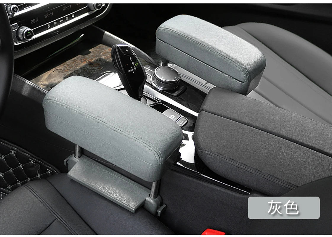 New Universal Car Armrest Box Elbow Support Adjustable Car Center Console Arm Rest Car Styling Auto Seat Gap Organizer Arm Rest