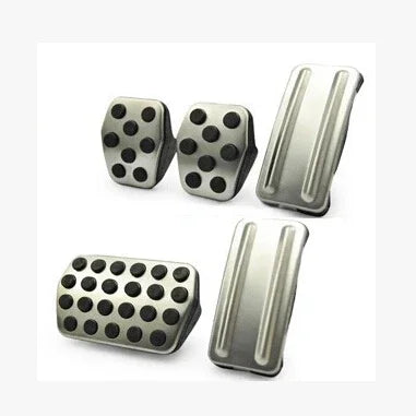 Car-styling Stainless steel Car Pedal Pads Cover MT AT case for Ford Focus 2 mk2 focus 3 mk3