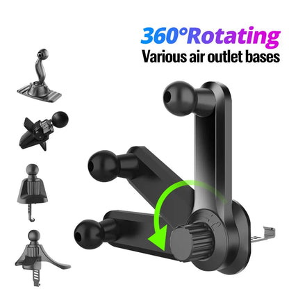 360° Gravity Car Phone Holder for Universal Car Phone Holder Gravity Stand Bracket Magnetic Support Mobile Car Adapter Holder