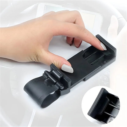 1pc Car Phone Holder, Car Steering Wheel Phone Holder, Mobile Phone Holder, Lazy Phone Holder. car holder phone