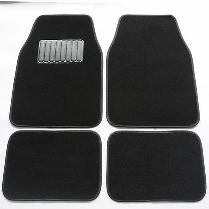 Car Floor Mats Universal Carpet 4PCS Full Set Car Floor Mat For Auto Foot Pads Automobile Carpet Cover Universal Car Styling