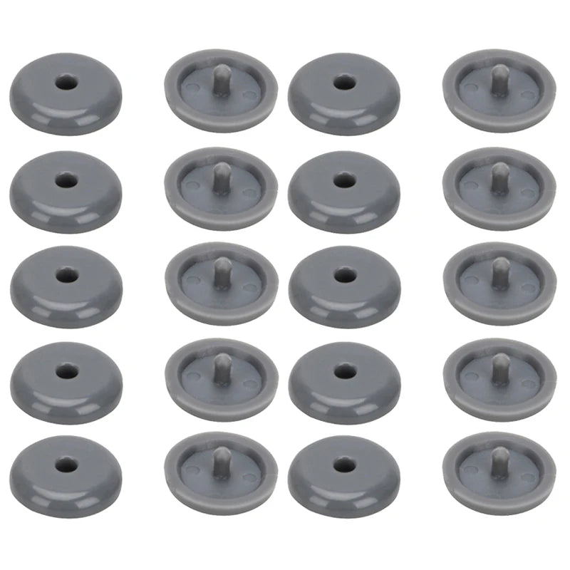 2-20Pcs Car Safety Seat Belt Limit Buckle Clip Retainer Seatbelts Stop Button Auto Interior Accessories Black Gray Beige 3 Color