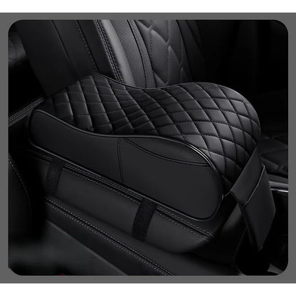 Universal Memory Foam Armrest Cushion for Car - Heightened Armrest Pad Cover, Universal Fit for Central Console Interior