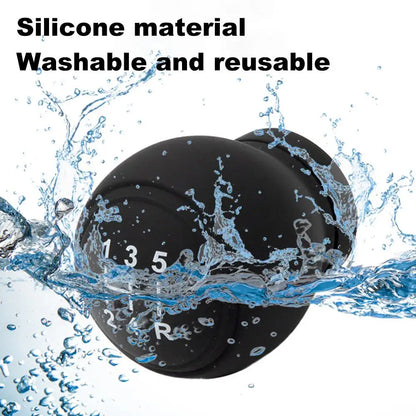 Universal Silicone Gear Shift Knob Cover For Cars Excavator Gear Shift Knob Protector