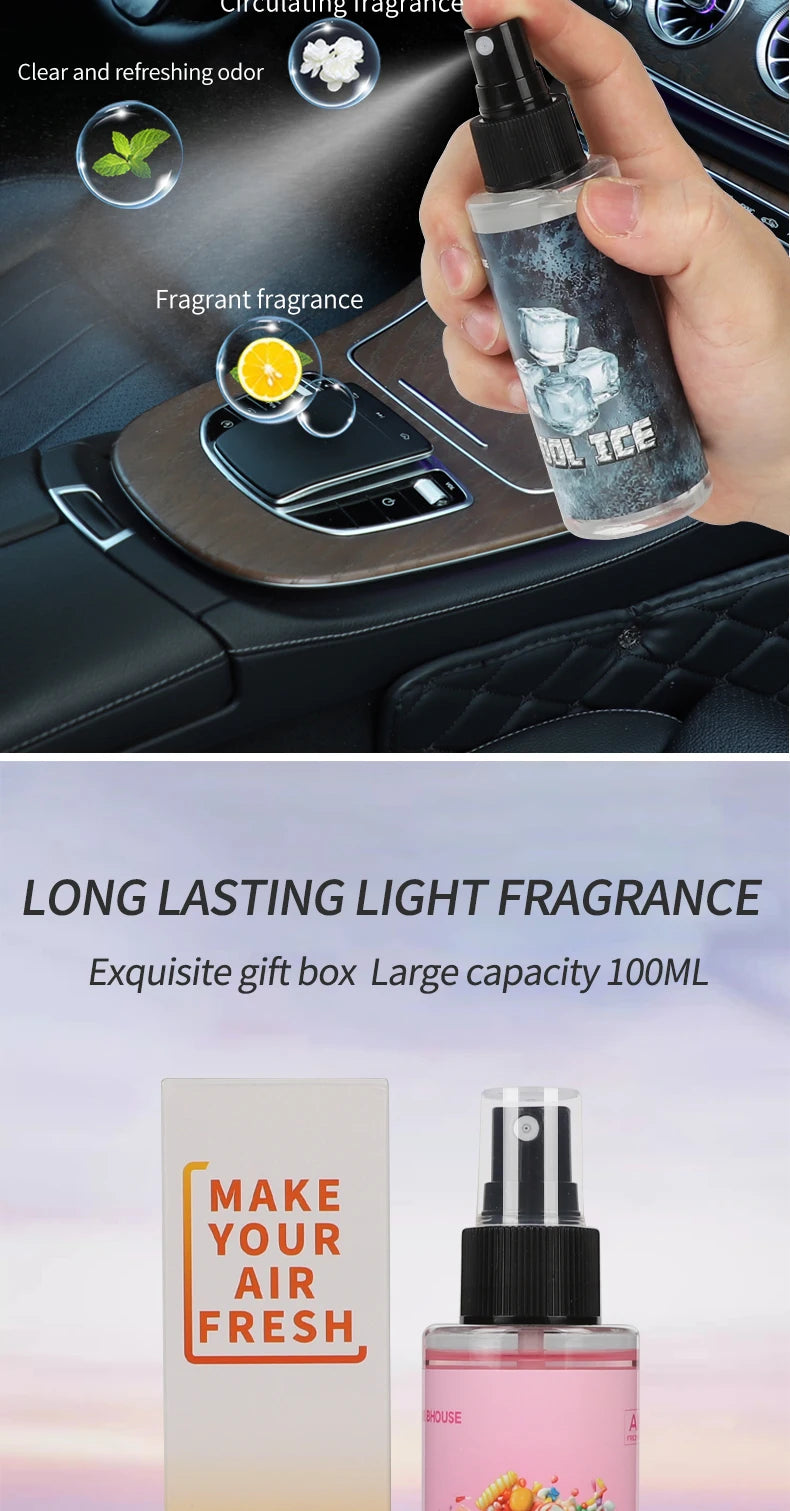 Aromatizante Automotivo Morango/Gelo