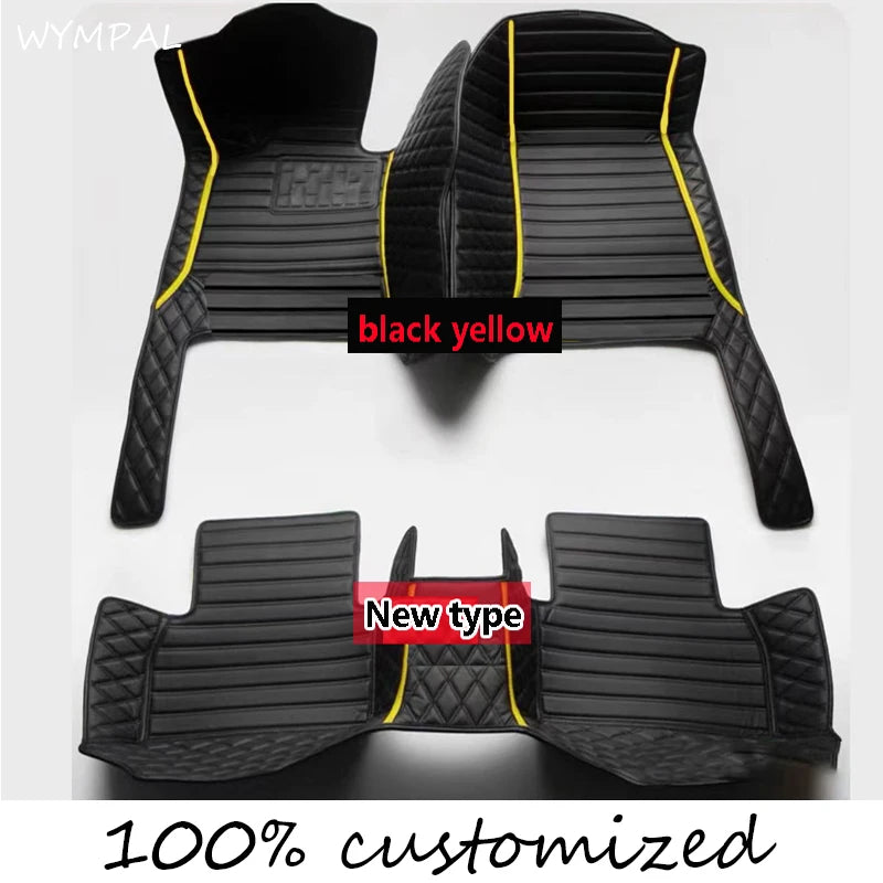 Car Floor Mats For Dacia Duster Renault Duster HM 2021~2022 Waterproof Ptotective Pads Car Mats Full Set Car Accessories