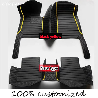 Car Floor Mats For Dacia Duster Renault Duster HM 2021~2022 Waterproof Ptotective Pads Car Mats Full Set Car Accessories