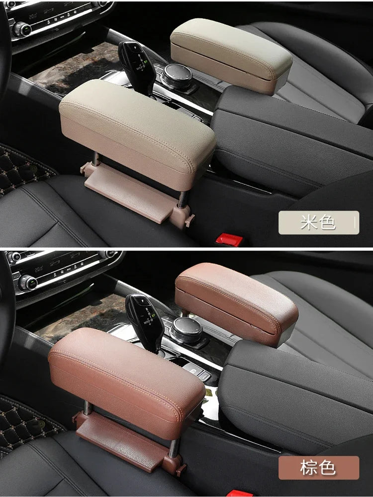 Universal Car Armrest Box Elbow Support Adjustable Car Center Console Arm Rest Car Styling Auto Seat Gap Organizer Arm Rest