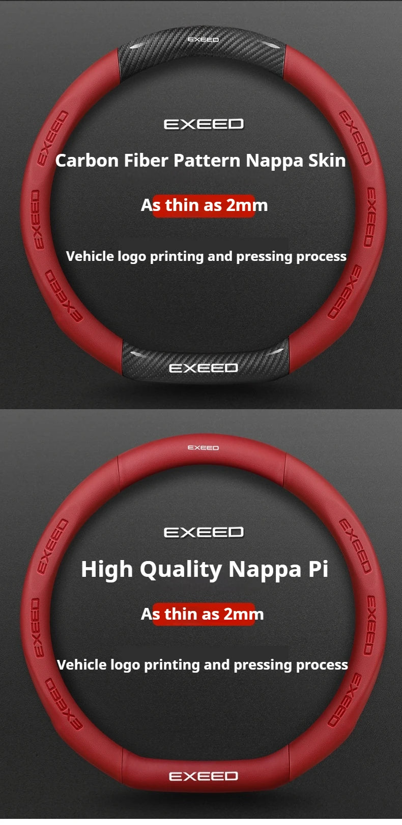 Leather car steering wheel cover suitable for Lexus ES350 XV40/XV50, RX350 X F SPORT, NX F SPORT,Z RX F SPORT, NX F SPORT, RZ450