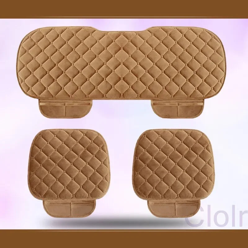 Breathable Winter Warm SUV Car Seat Cover Universal Cushion Front Rear Protector Mat Auto Interior Accessories