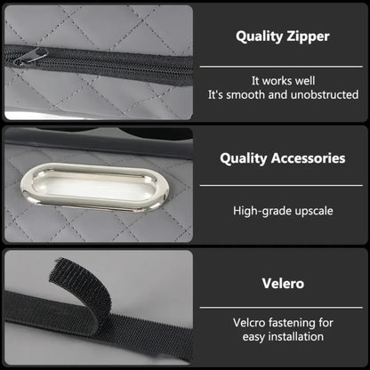 Auto Center Console Armrest Cushion With 2 Cup Holder PU Leather Armrest Pad Portable Car Amrest Pillow Cover Height Pad