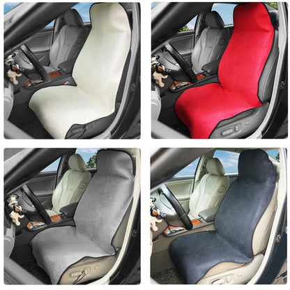 Waterproof Sweatproof Car Seat Cover Universal Fit for Cars, SUVs, Trucks Polyester Fabric Protector for Gym, Running, Swimming