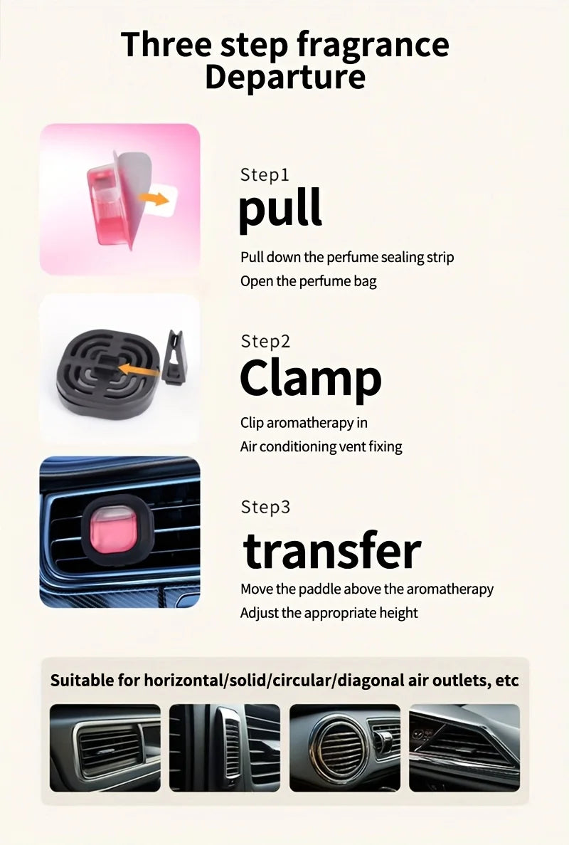 Kit 4 Aromatizantes Automotivos – Aromas Variados