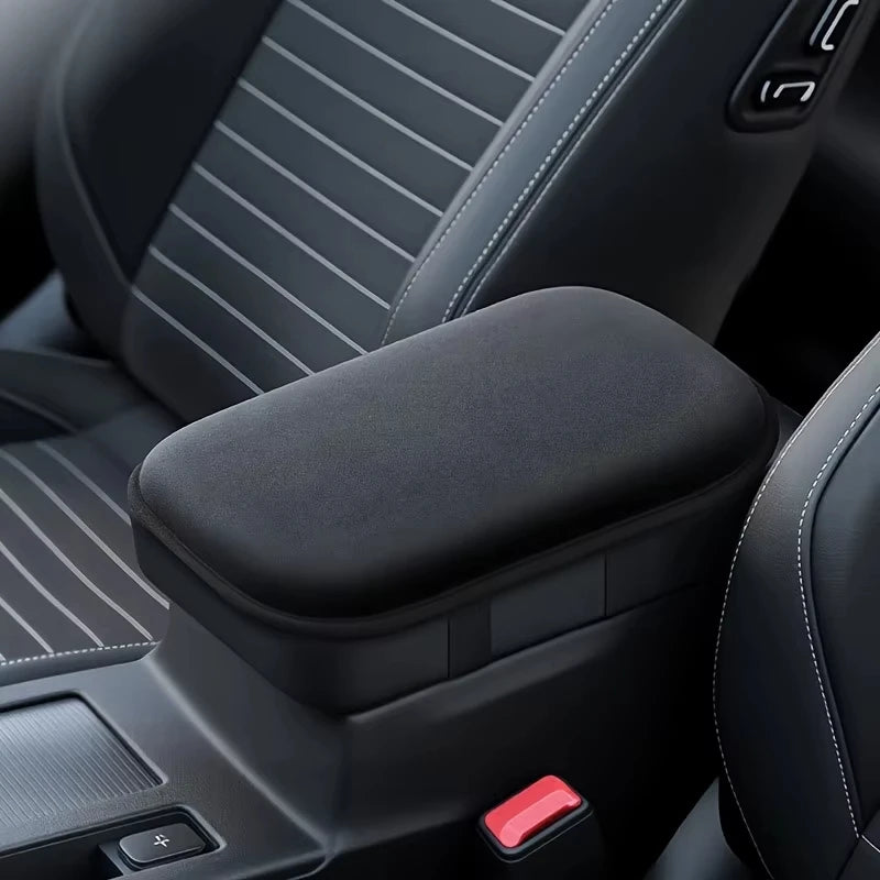 1/2pcs Car Armrest Box Pad Plush Car Center Console Protection Pad Soft And Comfortable Universal