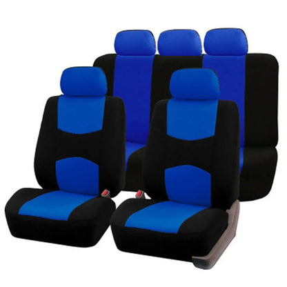 5seats universal car seat cover with interior cushion - suitable for cars trucks and SUVs - durable waterproof and easy to clean