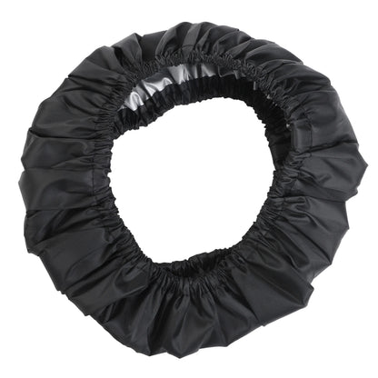 40cm Car Steering Wheel Cover Black Dust-proof Oxford Cloth Steering Wheel Cover Case Car Interior Accessories