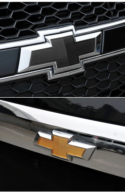 ABS Car Front Hood Emblem Sticker Rear Tail Trunk Badge Accessories for Chevrolet Epica Spark Aveo Captiva Cruze Malibu XL Trax