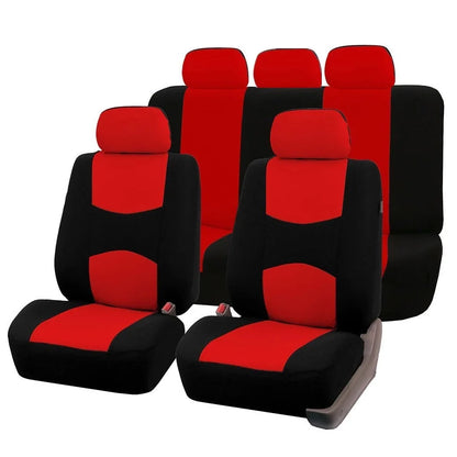 5seats universal car seat cover with interior cushion - suitable for cars trucks and SUVs - durable waterproof and easy to clean