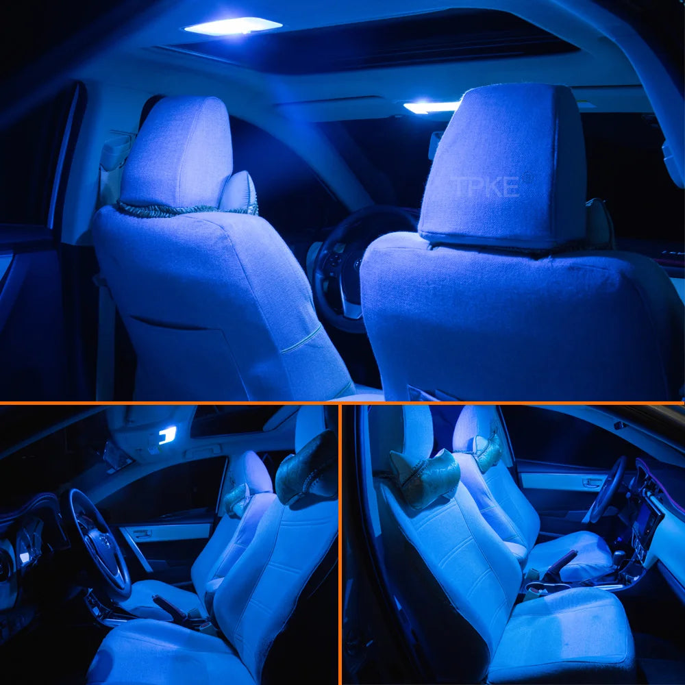 13Pcs LED Interior Dome Trunk Light Kit Canbus For Chevrolet Chevy Orlando 2011 2012 2013 2014 2015 2016 2017 Car Reading Bulbs