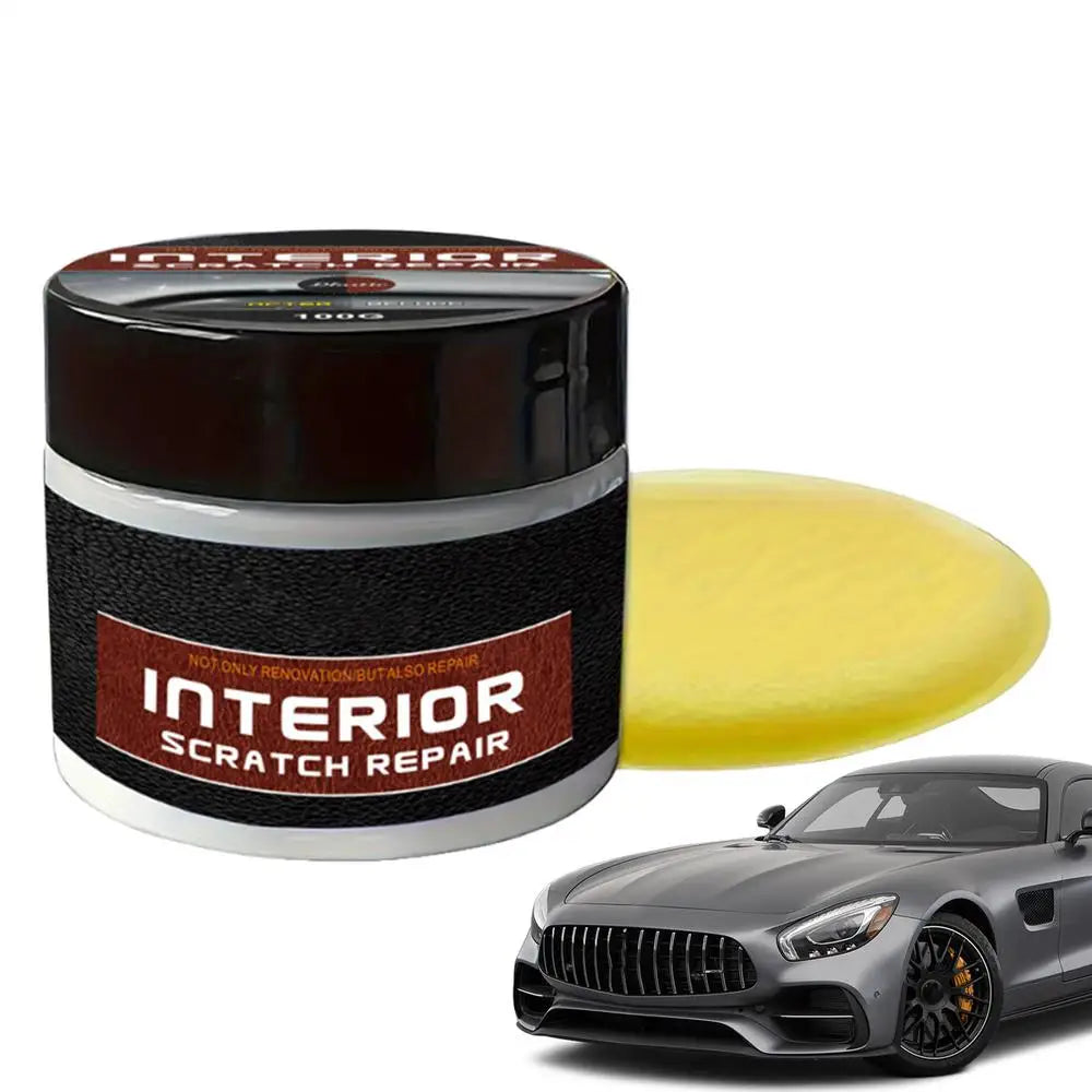 Car Dashboard Scratch Repair Paste Auto Interior Panel Wax Coating Car Interior Scratch Repair Wax for Car Interior Restorer