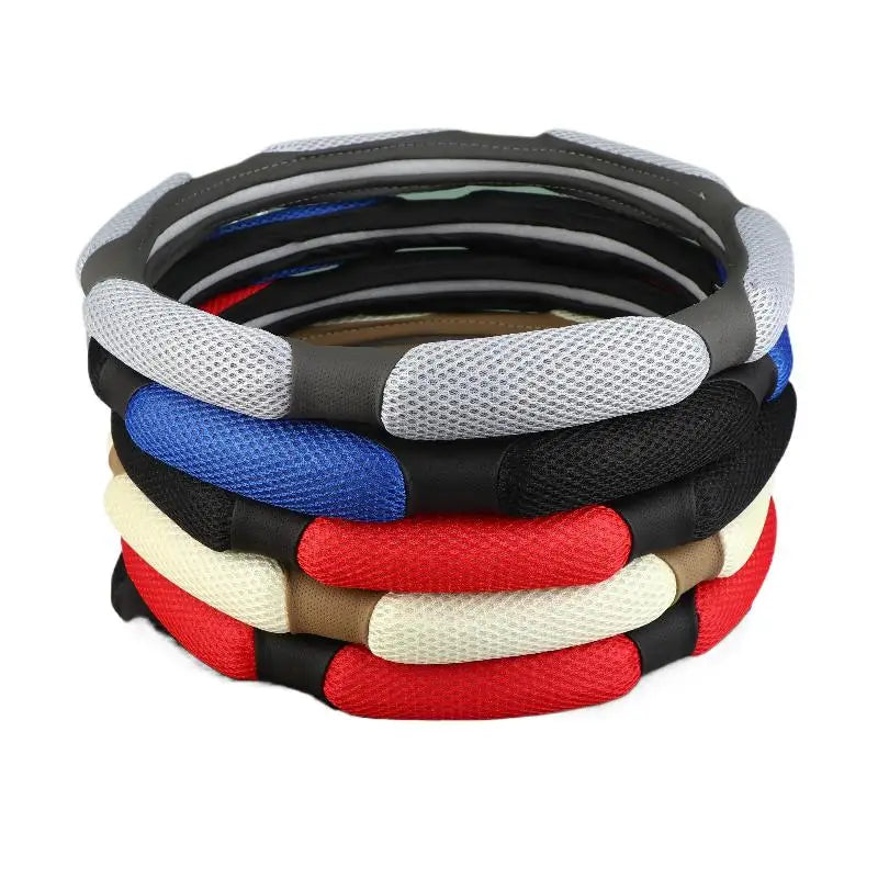 Steering Wheel Cover Suitable For 38cm Diameter Car Accessories Interior Steering Wheel Protective Decoration Universal