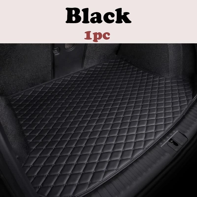 Custom Automotive Car Floor Mats For Mercedes W124 1985 1986 1987 1988 1989 Auto Luxury Leather Men Women Car Mats Full Coverage