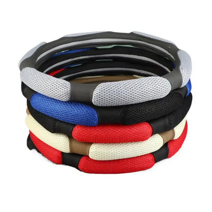 Steering Wheel Cover Suitable For 38cm Diameter Car Accessories Interior Steering Wheel Protective Decoration Universal