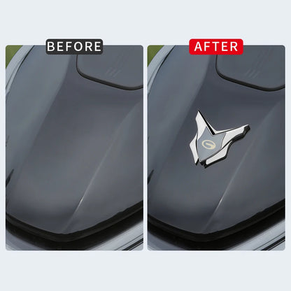 Car Sticker Shield Styling Emblems Logo Decals For Trumpchi GAC GS4 GS3 GS8 M8 AION Y Plus Emkoo E9 Auto Decoration Accessories