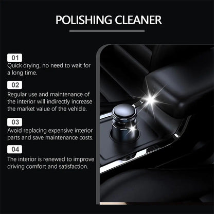 Spray Limpador Polidor de Interior 100ml - Proteção UV