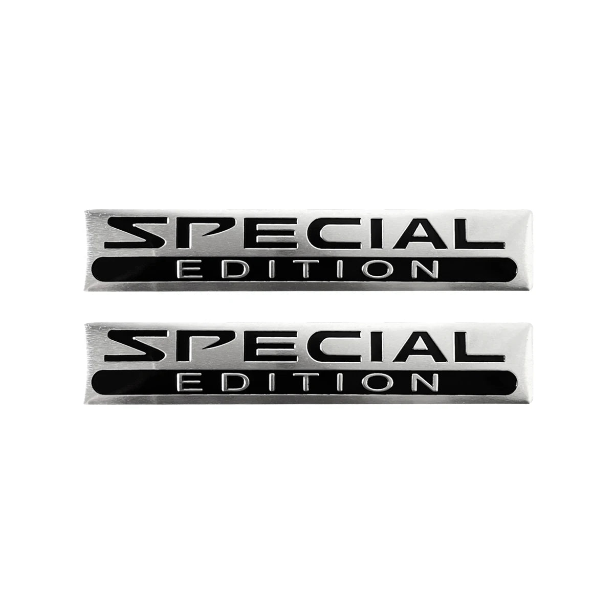 1 Pair 3D Aluminum Car Stickers Emblem Limited Edition Styling Badge Decals Auto Door Bumper Trunk Body Side Decor Accessories