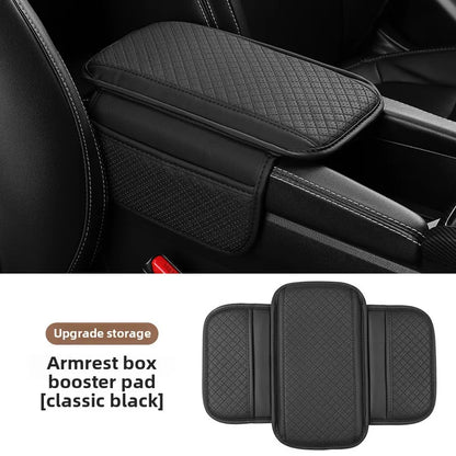 Car Armrest Cushion Universal Wear Resistant Center Console Cover with Storage Pocket  Auto Arm Rest Pad Protector Fit Most Cars