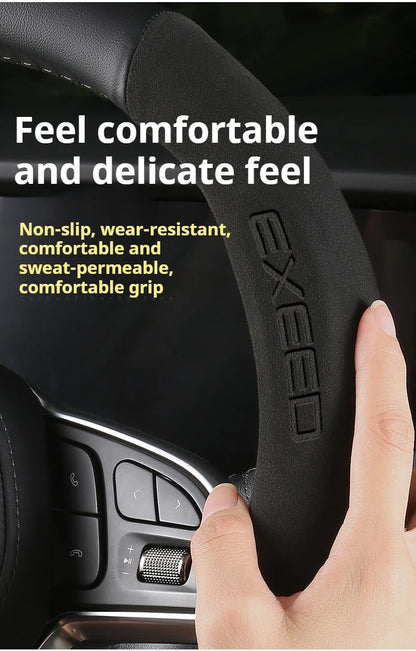 Leather car steering wheel cover suitable for Lexus ES350 XV40/XV50, RX350 X F SPORT, NX F SPORT,Z RX F SPORT, NX F SPORT, RZ450