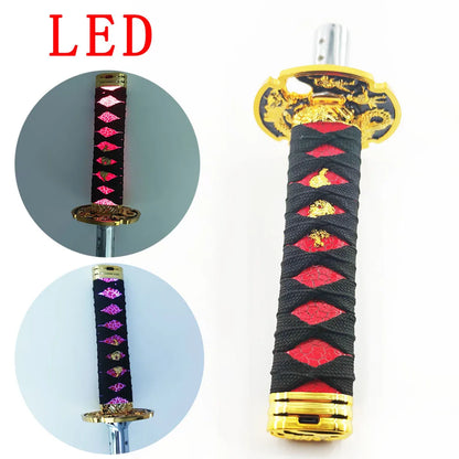 LED JDM Car Gear Shift Knob Gear Lift Katana Shift Knob Universal Shift Knob for Car Katana 150MM