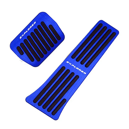 For Ford Explorer U625 Acessories 2022 2021 2023 2020 Car Pedals Stainless Steel Brake Non-slip No Drilling Restfoot Pedals Pads