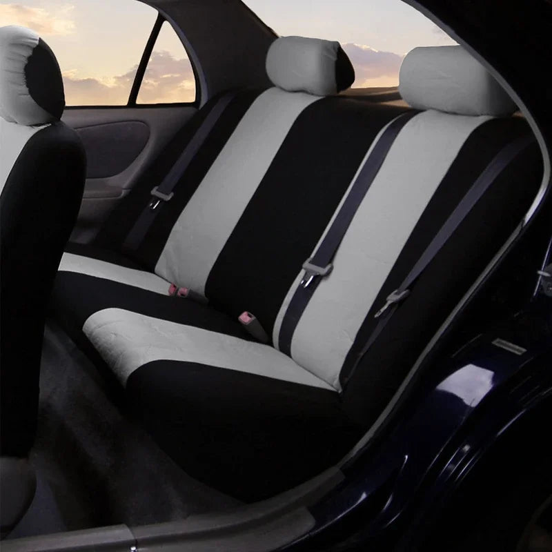 AUTOYOUTH Automobiles Seat Covers Full Car Seat Cover Universal Fit Interior Accessories Protector Color Gray Car-Styling