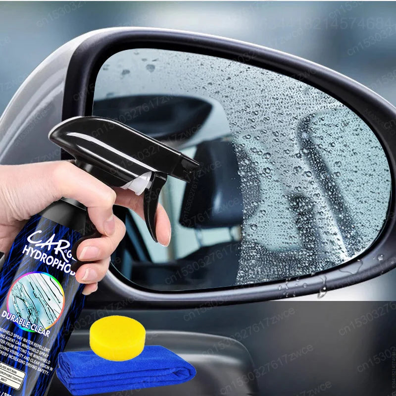 Spray Repelente de Água - Revestimento Hidrofóbico para Vidros