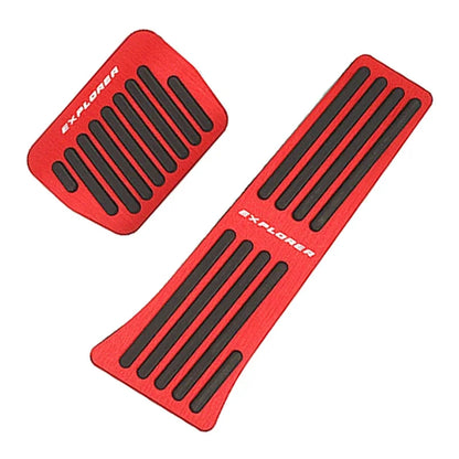 For Ford Explorer U625 Acessories 2022 2021 2023 2020 Car Pedals Stainless Steel Brake Non-slip No Drilling Restfoot Pedals Pads