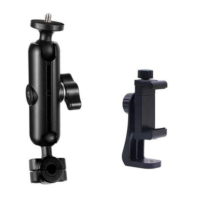 Car Phone Holder for Video Recording Articulated Cellphone Support for Mobile Filming Pov Telephone Iphone Car Seat Mount Stand