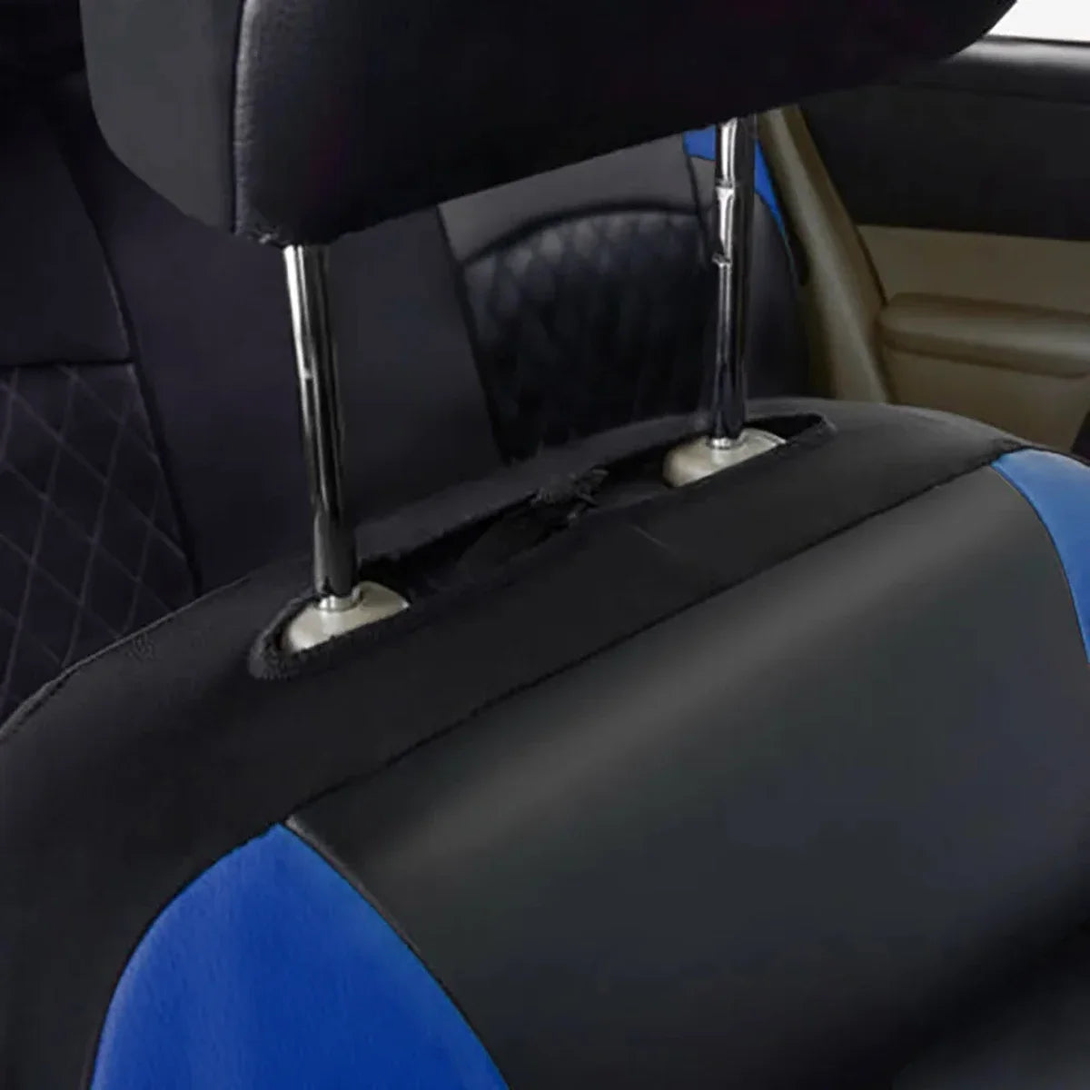 PU Leather Car Seat Cover - Universal, Waterproof, for Sedan, SUV, Pickup Truck, All Seasons