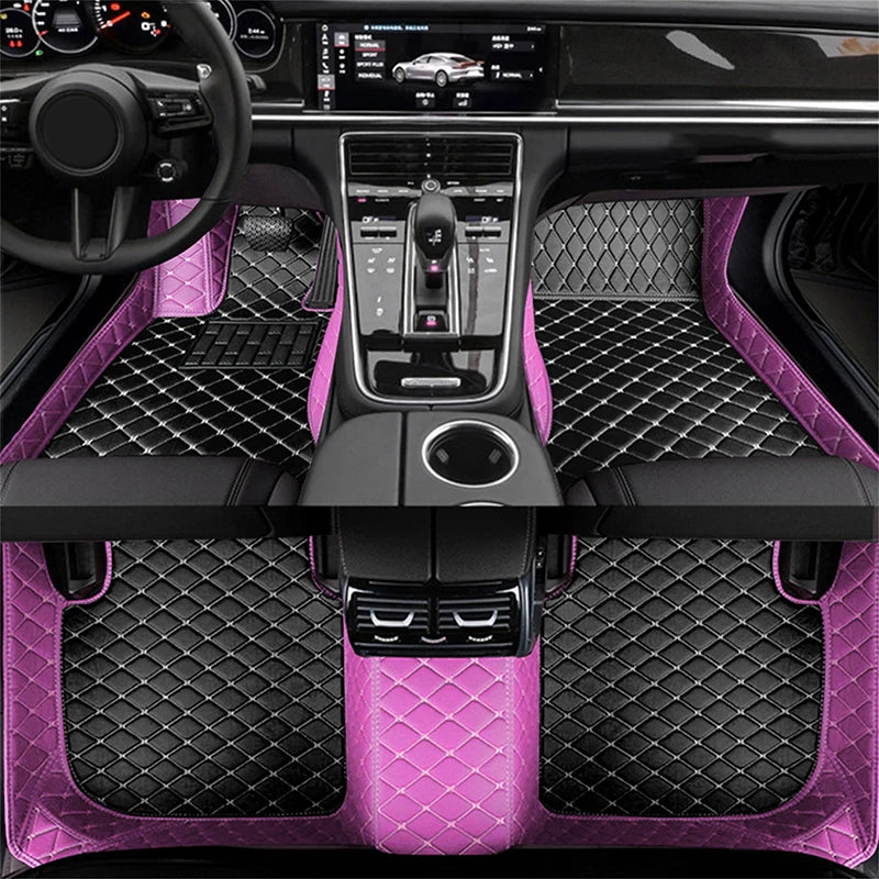 Car Floor Mats For Dacia Duster Renault Duster HM 2021~2022 Waterproof Ptotective Pads Car Mats Full Set Car Accessories