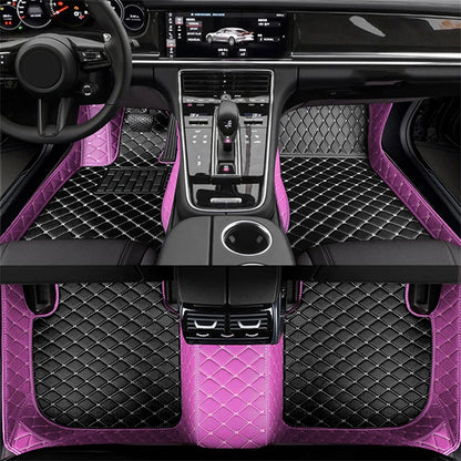 Car Floor Mats For Dacia Duster Renault Duster HM 2021~2022 Waterproof Ptotective Pads Car Mats Full Set Car Accessories