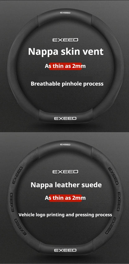 Leather car steering wheel cover suitable for Lexus ES350 XV40/XV50, RX350 X F SPORT, NX F SPORT,Z RX F SPORT, NX F SPORT, RZ450