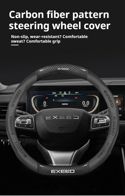 Leather car steering wheel cover suitable for Lexus ES350 XV40/XV50, RX350 X F SPORT, NX F SPORT,Z RX F SPORT, NX F SPORT, RZ450
