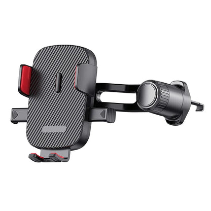 Car Phone Holder New Universal Phone Holder with Hook Clip, Automatic Locking Without Blocking Air Outlet, Car Ventilation