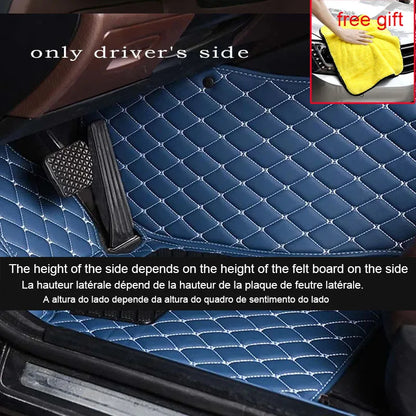 Car Floor Mats For Dacia Duster Renault Duster HM 2021~2022 Waterproof Ptotective Pads Car Mats Full Set Car Accessories